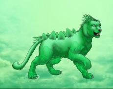 A custom Tiger puma named 'Emerald'