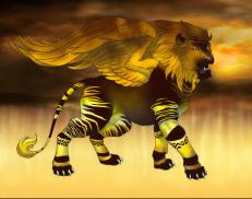A custom Lion puma named 'Harvest Gold'