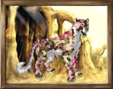 A custom Lion puma named 'Badland'