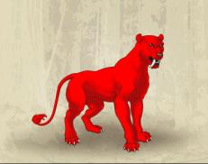 A custom Lion puma named 'Siouxsie Sioux'