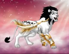 A custom Lion puma named '&spades; Zen &spades;'