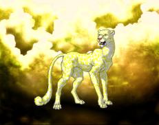 A custom Cheetah puma named 'Alanis Morissette'