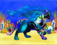 A custom Tiger puma named 'Miamba of Nature'