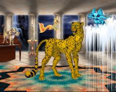 A custom Cheetah puma named 'Myed'