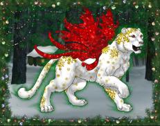A custom Tiger puma named 'Spirit of Christmas'