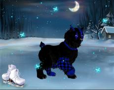 A custom Lynx puma named 'Sapphire Hyacinth'