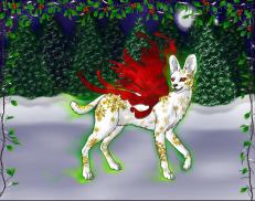 A custom Serval puma named 'Holiday Spirit'