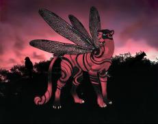 A custom Cheetah puma named 'Roseate Skimmer'