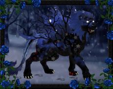 A custom Lion puma named 'When the Snow Lies Red'