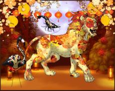 A custom Lion puma named 'Huǒ'