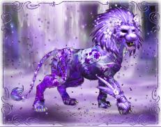 A custom Lion puma named 'Purple Rain'