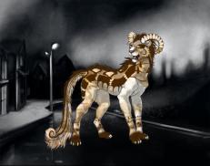 A custom Cheetah puma named 'Through The Ghost '