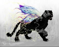 A custom Tiger puma named 'Anonymous Midnight '