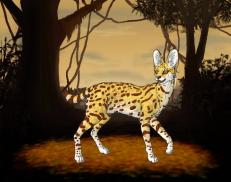 A custom Serval puma named 'Indlozi of Nkorho'
