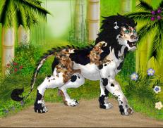 A custom Lion puma named 'Kamikaze Love'