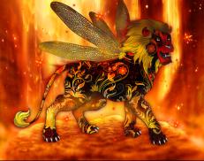 A custom Lion puma named 'Pyromania'