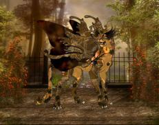 A custom Cheetah puma named 'Toamna'