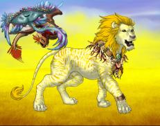 A custom Lion puma named 'Sunny'