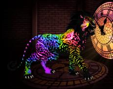 A custom Lion puma named 'Mind Games'