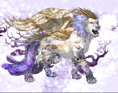 A custom Lion puma named 'Dawn Bloom'