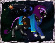 A custom Lion puma named 'Mirror, Mirror'