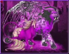 A custom Lion puma named '  ~ Flowery Dragon ~'