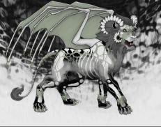 A custom Lion puma named 'Los Muertos'