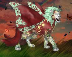 A custom Lion puma named 'Angelese'