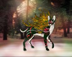 A custom Serval puma named 'Tinsel of Nkorho'