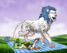 A custom Lion puma named 'Sweetleaf'