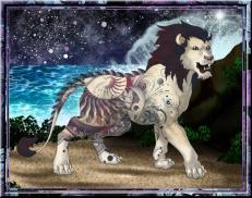 A custom Lion puma named 'Ancient History'