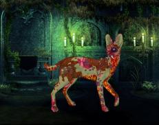 A custom Serval puma named 'Plagued One - undead'