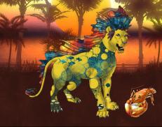 A custom Lion puma named 'Cordelia'