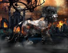 A custom Lion puma named 'Jungle Heat'