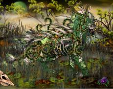 A custom Lion puma named 'Swamp Walker'