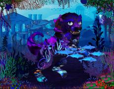 A custom Wushi puma named '**Tien ~ f ♥*♥'