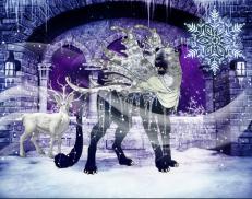 A custom Cheetah puma named 'Snow'