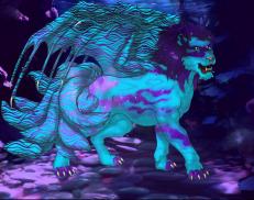 A custom Lion puma named 'Aurora Borealis'