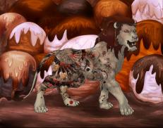 A custom Lion puma named 'Dessert'