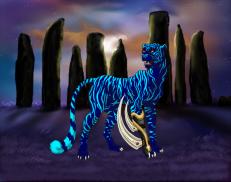 A custom Cheetah puma named 'Vertigo'