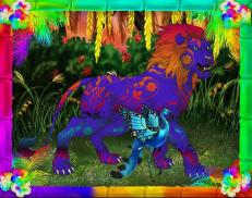 A custom Lion puma named 'Tropical Love'