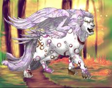 A custom Lion puma named 'AA This Old Thing'