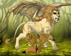 A custom Lion puma named 'Golden Fleece'