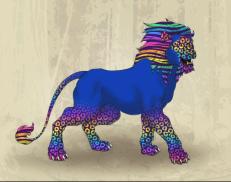 A custom Lion puma named 'Sceneboy'