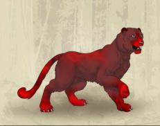 A custom Tiger puma named 'Ruby'