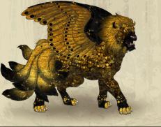 A custom Lion puma named 'Black and Gold'