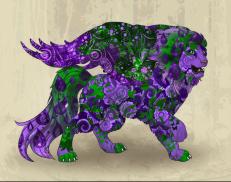A custom Tiger puma named 'Paisley Park'