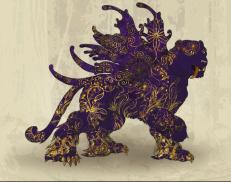 A custom Tiger puma named 'Nervy Niveous'