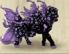 A custom Lion puma named 'Flying Flowers'