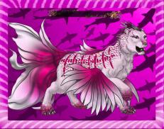 A custom Tiger puma named 'Roza Vis &trade; &cong;'